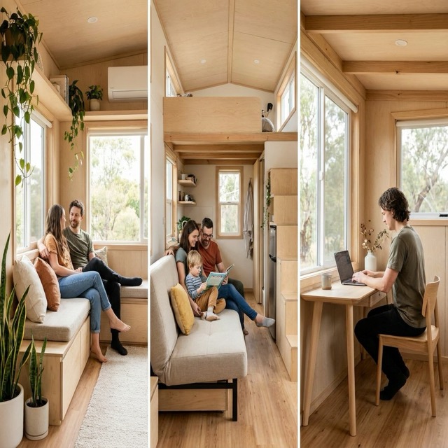 tiny home lifestyle Florida - couples families solo