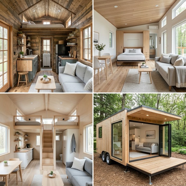 tiny home floor plans Colorado - popular layouts