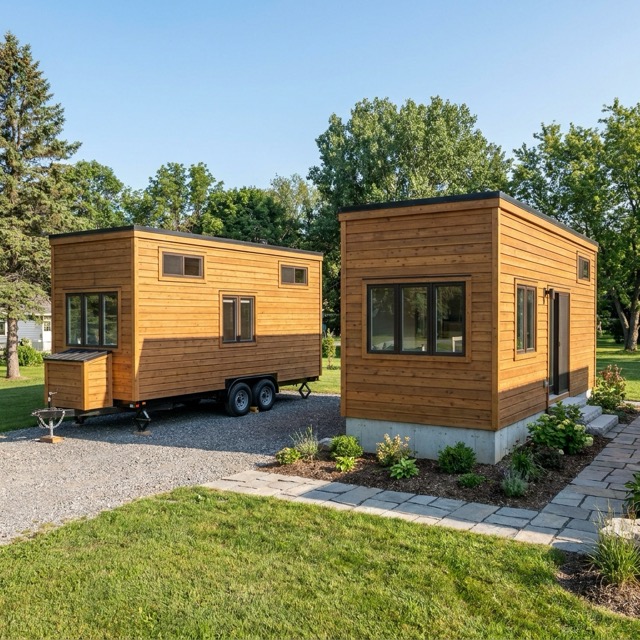 tiny home laws Michigan - THOW and foundation legal status