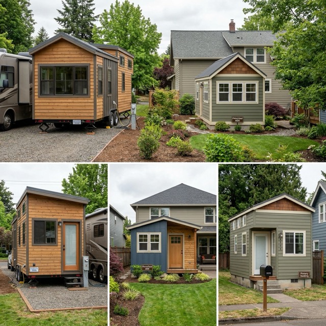 tiny home zoning classification Michigan - RV vs ADU vs dwelling