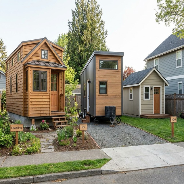 tiny home zoning classification Colorado - dwelling vs RV vs ADU